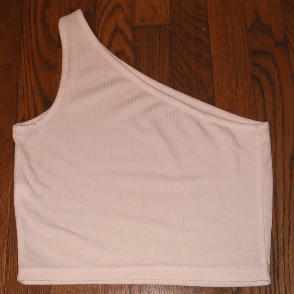 one shoulder tank top